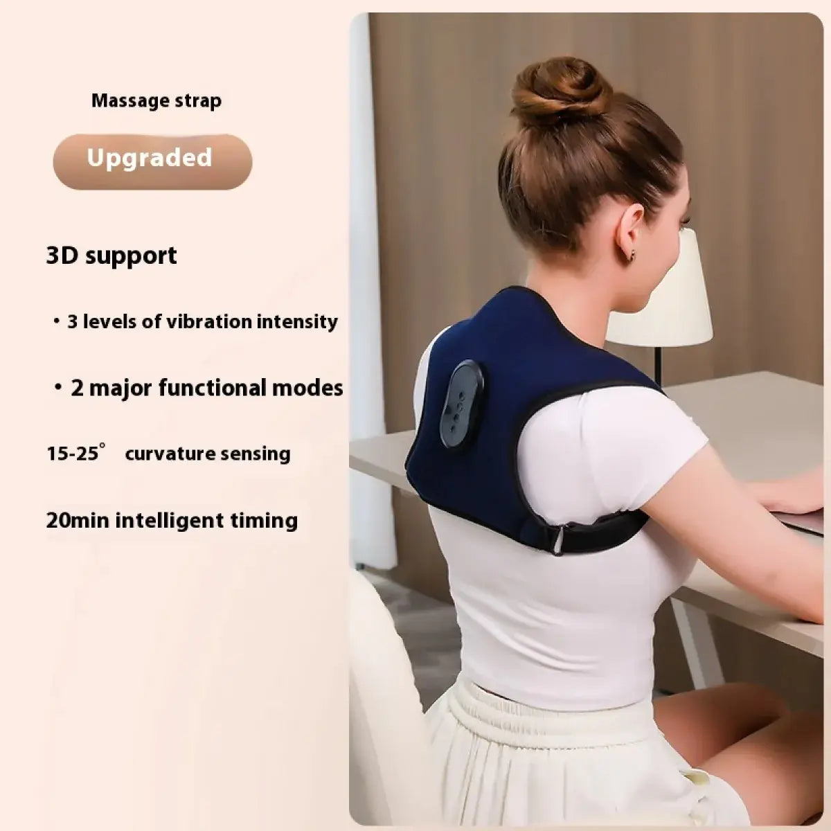 Back Massager with Posture Support