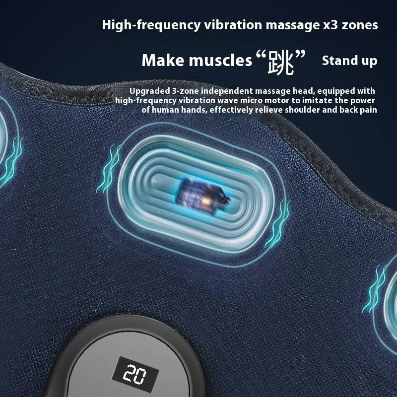 Back Massager with Posture Support