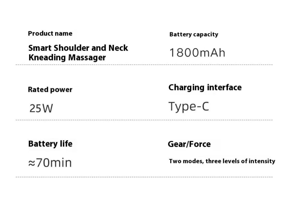 Cordless Heated Shoulder Massager