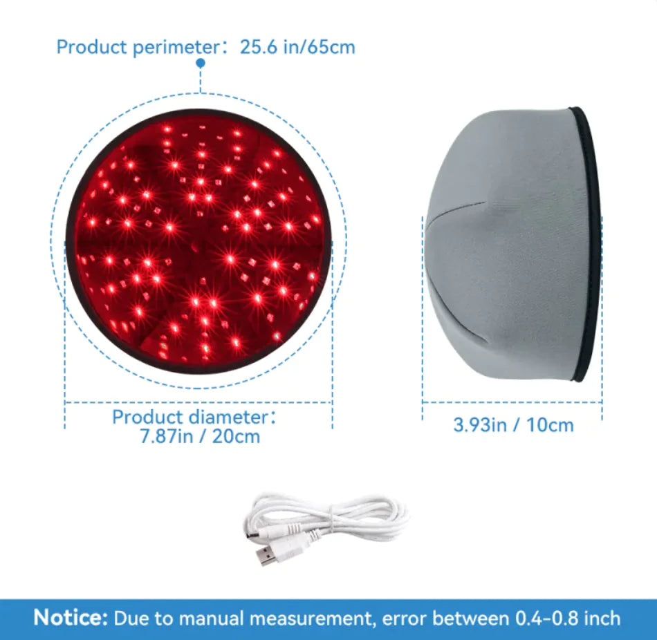 Red Light Scalp Massager – Hair Growth & Relaxation Therapy