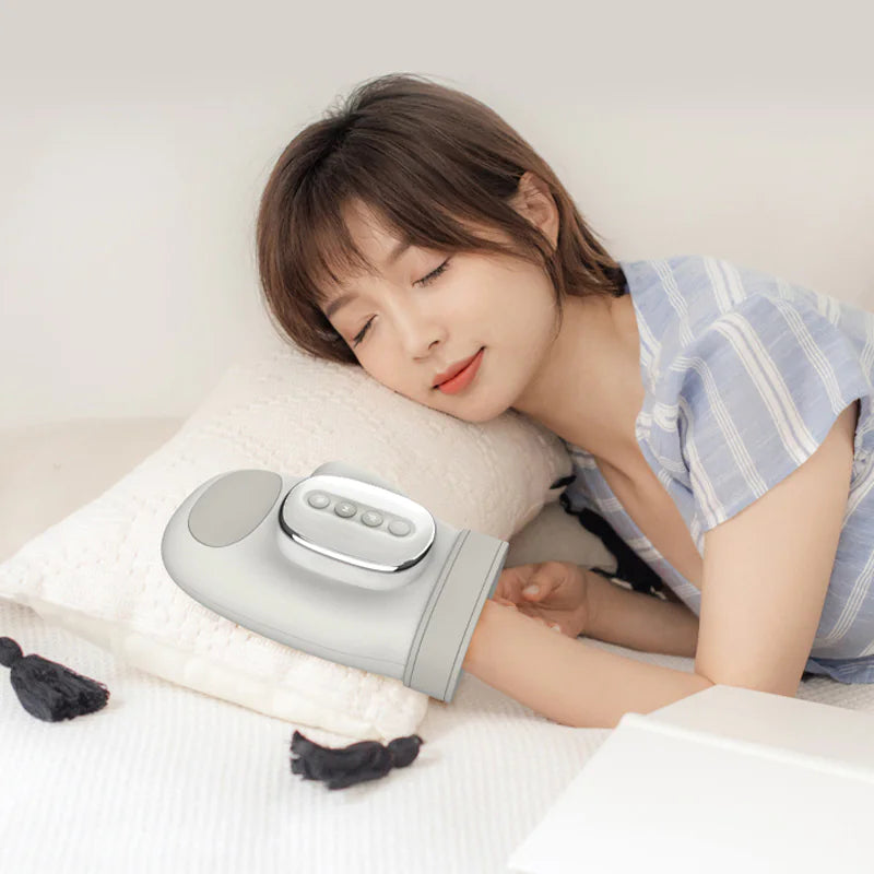 Wireless Heated Hand Massager – Air Pressure & Multi-Mode Relief