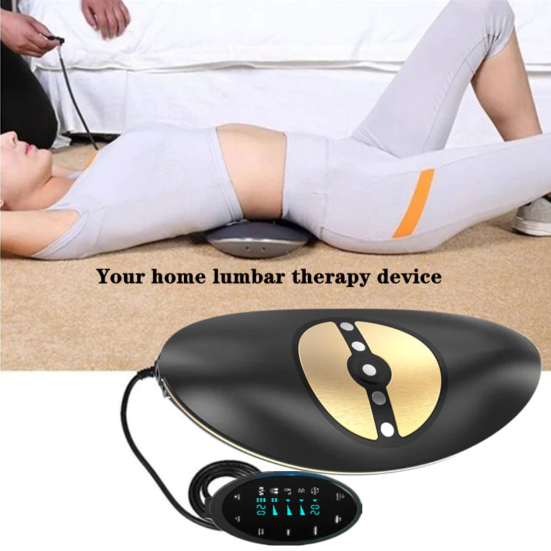 Portable Back Massager with Heat and Spine Support