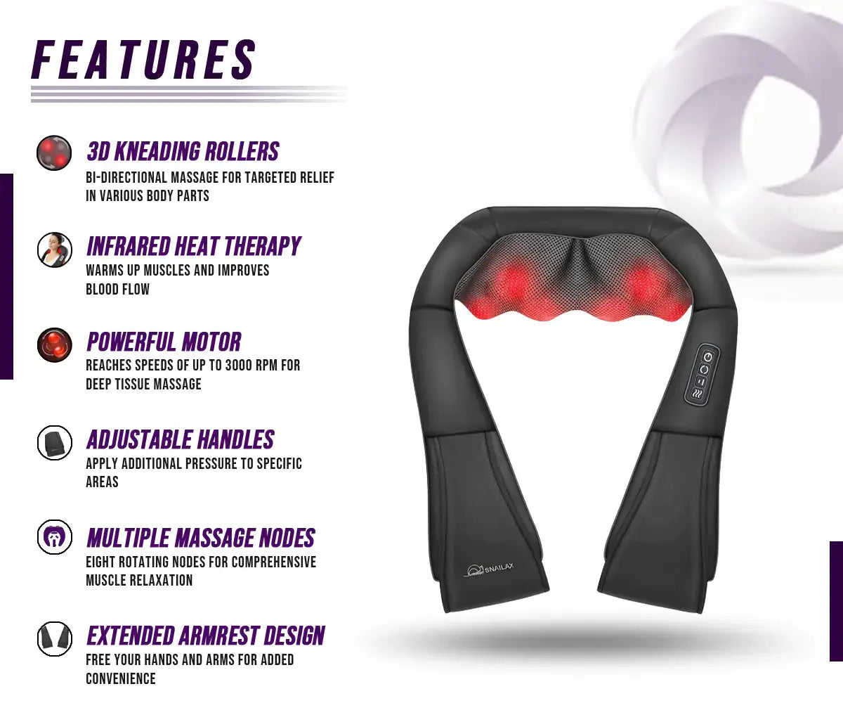 Neck Balance USA Heated Neck & Back Massager