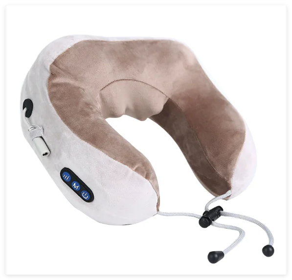 U-Shaped Electric Shoulder Massager with Heat – Rechargeable & Portable