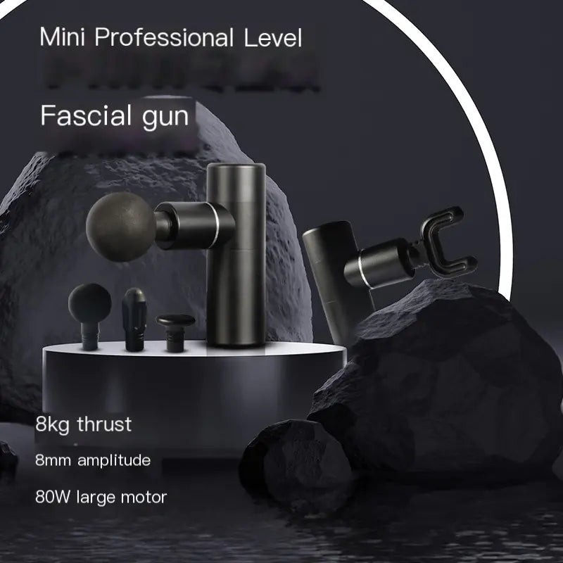 Mini Professional Fascia Massage Gun – Deep Tissue Muscle Relief