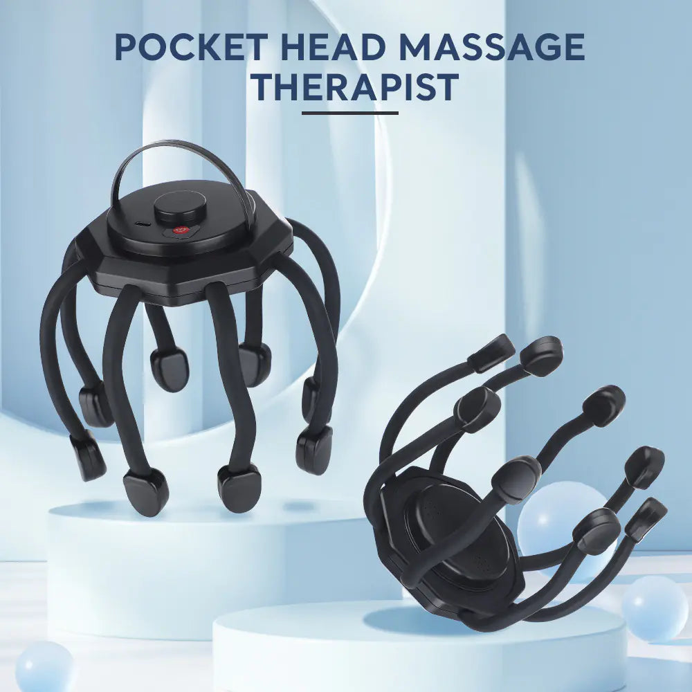 Octopus Electric Head Massager – Relaxation & Stress Relief