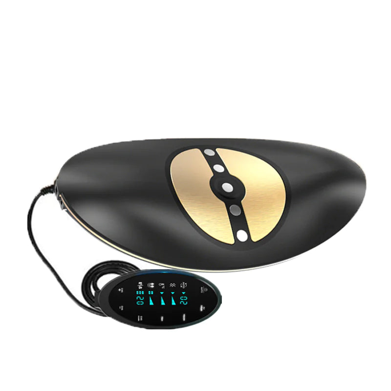 Portable Back Massager with Heat and Spine Support