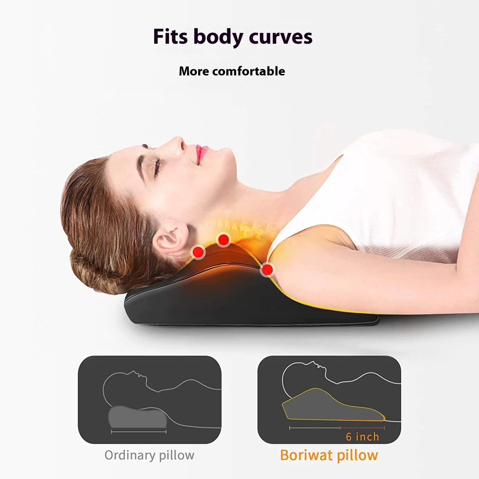 Shiatsu Back Massager with Heat