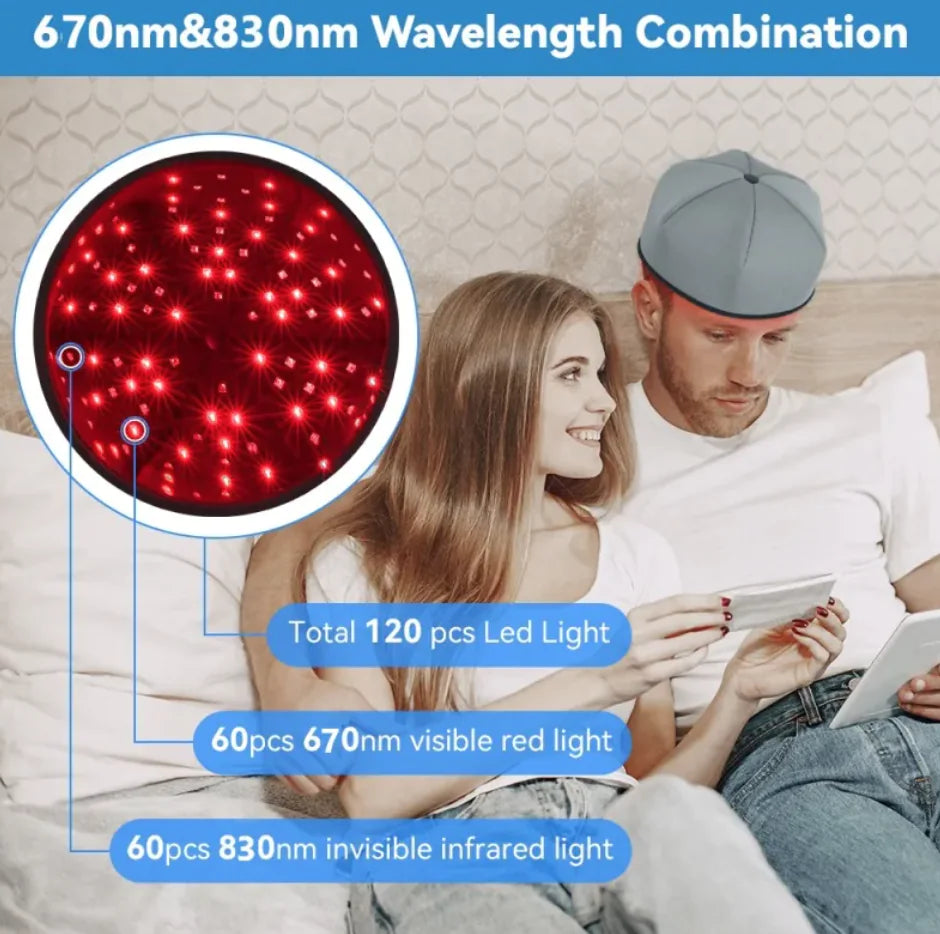 Red Light Scalp Massager – Hair Growth & Relaxation Therapy