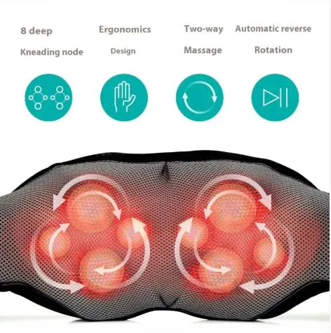 Ergonomic Neck Massager with Heat